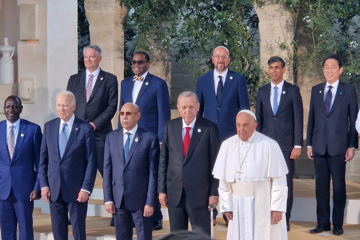 G7 papa francesco