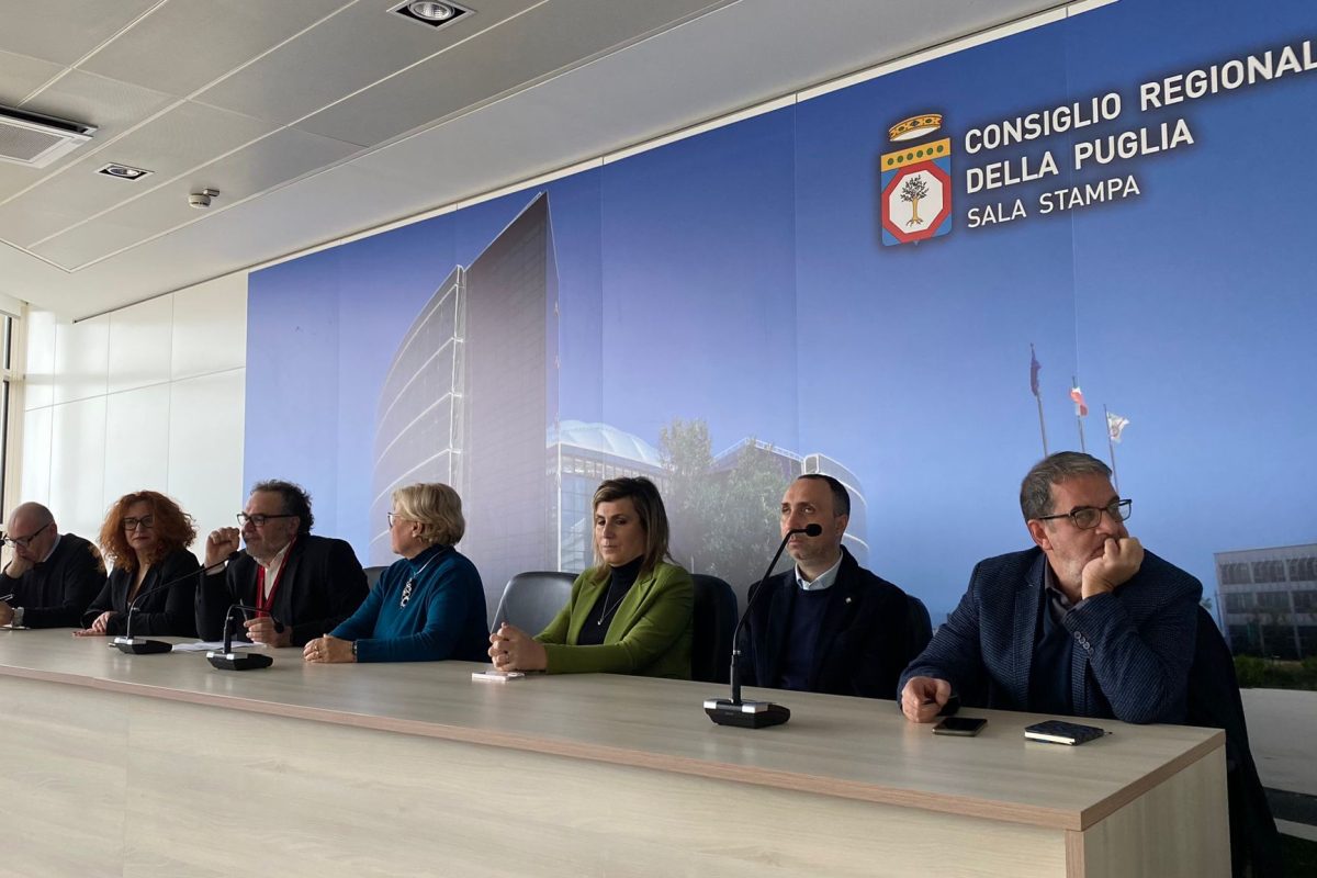 conferenza stampa RFP in Regione Puglia